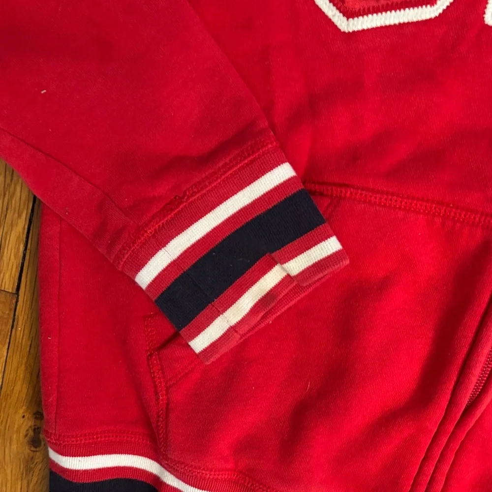 GAP Kids Vibrant Red Zip-Up Hoodie